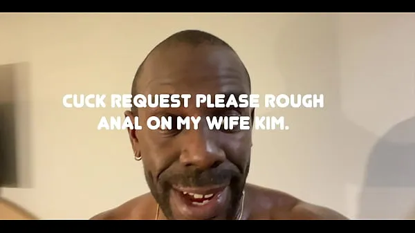 Posnetki pogona HD Cuck request: Please rough Anal for my wife Kim. English version