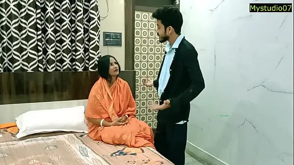 Klip berkendara Desi step mother in law fucked by daughter husband! Viral jobordosti sex with audio HD