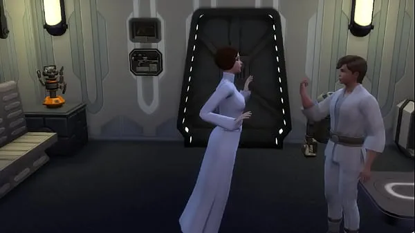 HD X Star Wars: Luke using his jedi skils to fuck Leia |Sims4-drevklip