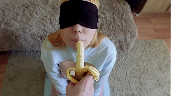Clip ổ đĩa HD Cheated Silly Step Sister in blindfolded game, but I think she liked it