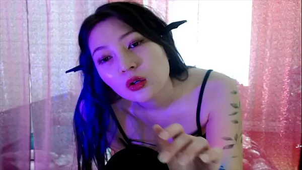 HD Devil cosplay asian girl roleplay-enhetsklipp