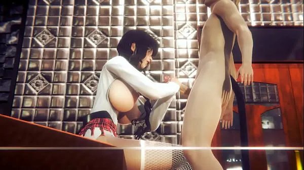 Hentai unzensiert 3D - Karen wichst und lutscht unzensiert einen Schwanz