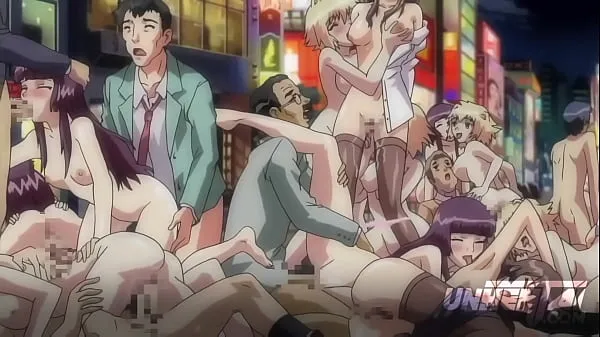 HD Exhibitionist Orgy Fucking In The Street! The Weirdest Hentai you'll see Klip pemacu
