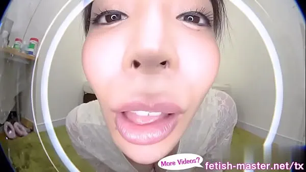 Klipy z jednotky HD Japanese Asian Tongue Spit Face Nose Licking Sucking Kissing Handjob Fetish - More at