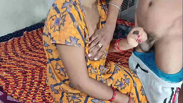 Κλιπ μονάδας δίσκου HD By sending her husband to work, she got a bang from her lover! in clear Hindi voice