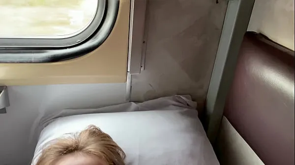 HD Stepmom did not wait for her husband and decided to fuck her stepson right on the train drive Clips