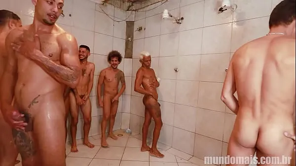 HD Football match ends in a suruba in the shower and locker room drive Clips
