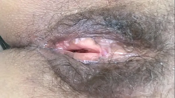 HD Look at my hairy pussy wide open after having fucked, I love being fucked 드라이브 클립