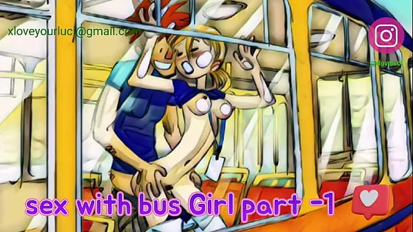 HD Hard-core fucking sex in the bus | sex story by Luci schijfclips