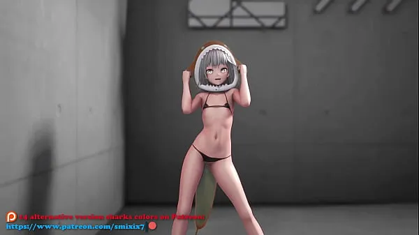 HD HoloLive Gawr Gura Hentai Sex and Dance 热爱105°C的你 Undress Creampie MMD 3D RED SHARK COLOR EDIT SMIXIX drive Clips