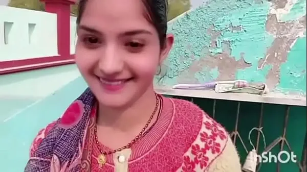 HD Indian village girl save her pussy-stasjonsklipp