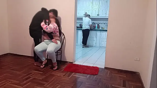 HD All men have that fantasy of fucking our friend's wife. Well, today it happened to me and I was able to fulfill it by fucking my best friend's wife while he was cooking in the kitchen drive Clips