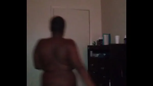 HD Chocolate ebony Naked In her bedroom clipes da unidade