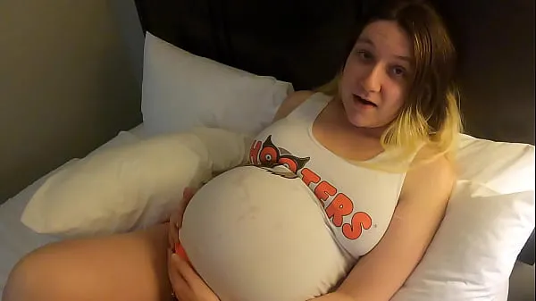 HD I creampied my 9 months pregnant wife after she told me that she gave a guy at Hooters a BJ in the Men's bathroom-drevklip