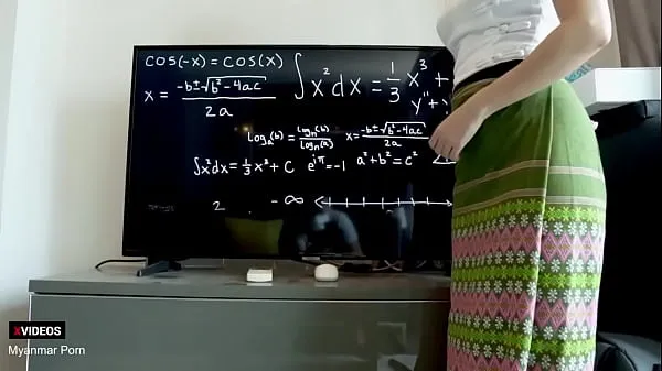 مقاطع محرك الأقراص عالية الدقة Myanmar Math Teacher Love Hardcore Sex