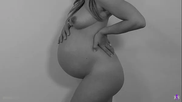HD Beautiful Pregnant Porn Star Housewife-stasjonsklipp