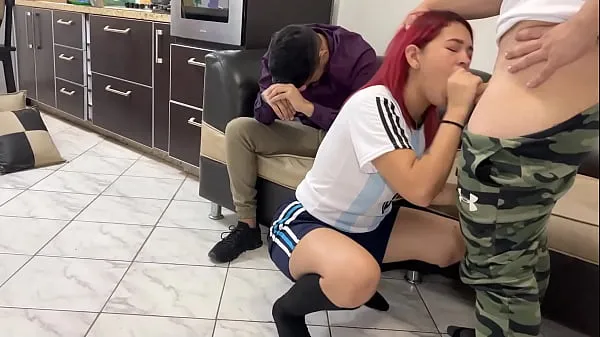 Klipy z jednotky HD My Boyfriend Loses the Bet with his Friend in the Soccer Match and I Had to be Fucked Like a Whore In Front of my Cuckold Boyfriend NTR Netorare