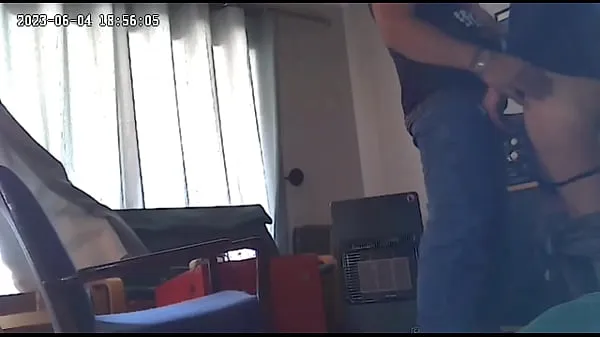 HD Caught my husband cheating with the neighbors wife standing missionary schijfclips