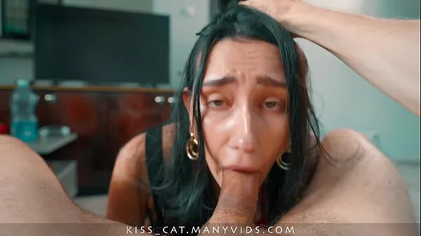 HD My Step mom is a calling slut?! Step son rough fucks naughty Step mother for silence - Kisscat 드라이브 클립