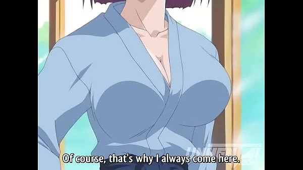 HD Stepmom Ejecting Milk from her Big Breasts! Uncensored Hentai [Subtitled Klip pemacu