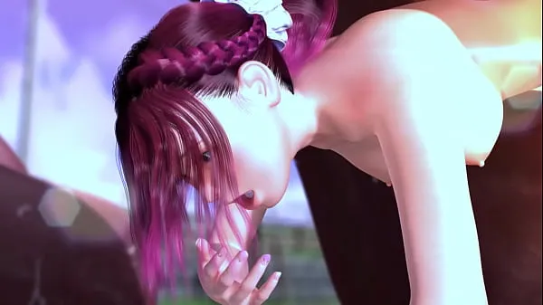HD Beautiful student in a sewer -Hentai 3d 16 meghajtó klipek