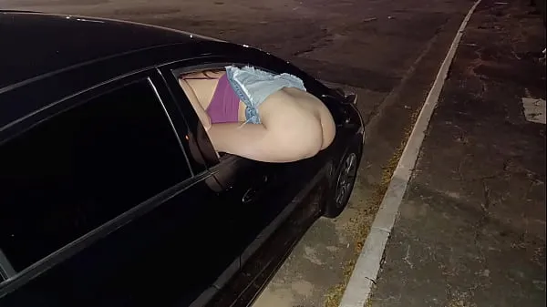 HD Wife ass out for strangers to fuck her in public drive Clips