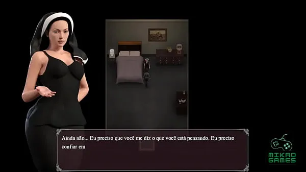 مقاطع محرك الأقراص عالية الدقة Lust Epidemic ep 30 - If the Nun doesn't want to lose her Virginity, the Solution is to give her ass