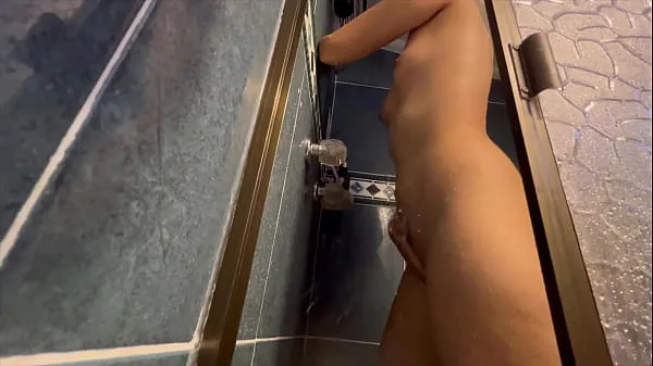 HD I record the blonde whore from work masturbating in the bathroom schijfclips