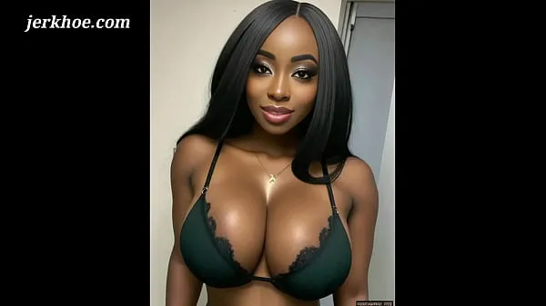 HD Big Tits African Gorgeous Women drive Clips