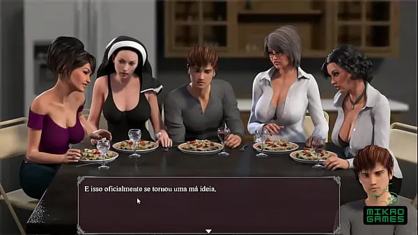Clips de unidad HD 3D Adult Game, Epidemic of Luxuria ep 33 - After giving them wine it was impossible not to have sex today
