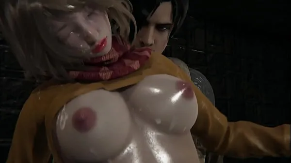 HD Hentai Resident evil 4 remake Ashley l 3d animation meghajtó klipek
