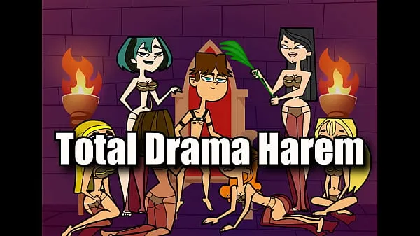 HD Total Drama Harem game porn style parody of the famous animated series sürücü Klipleri