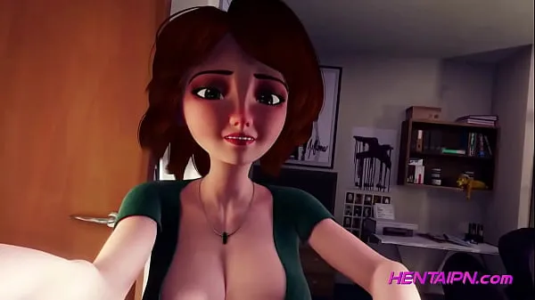 Klip berkendara Lucky Boy Fucks his Curvy Stepmom in POV • REALISTIC 3D Animation HD