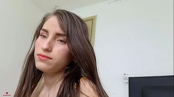 Clip ổ đĩa HD my shy stepsister invites me to paint our nails so I can fuck her hard and cum in her pussy