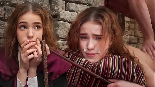 HD ERECTO ! - Hermione´s First Time Struggles With A Spell - NoLube schijfclips
