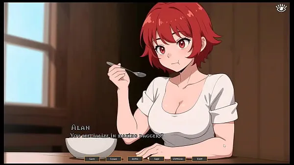 HD Tomboy Love in Hot Forge [ Hentai Game ] Ep.1 she is masturbating while thinking of youLaufwerksclips