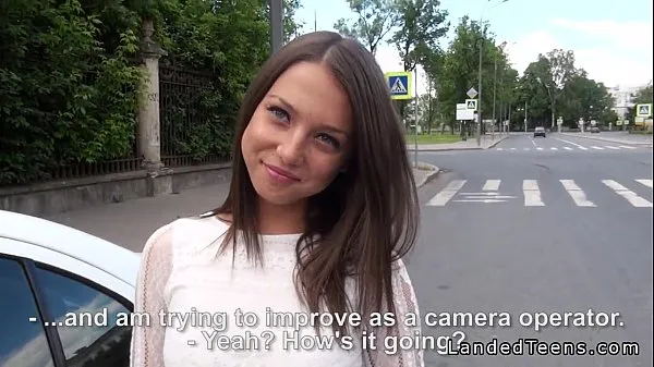 HD Beautiful Russian teen anal fucked POV outdoor meghajtó klipek